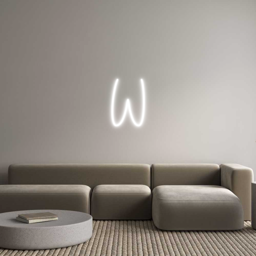 Custom Neon Sign Online Editor W