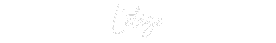 Custom Neon Sign Online Editor L’étage