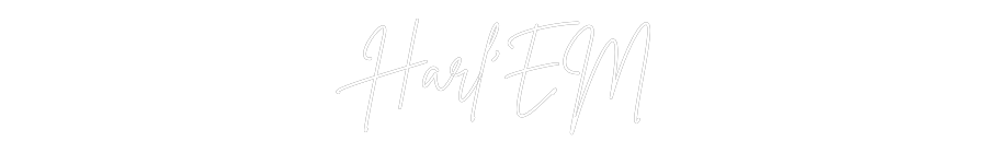 Custom Neon Sign Online Editor Harl’EM