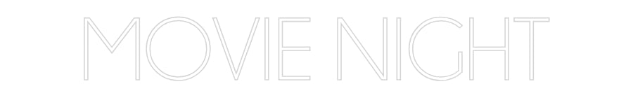 Custom Neon Sign Online Editor MOVIE NIGHT