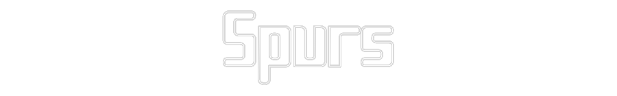Custom Neon Sign Online Editor Spurs