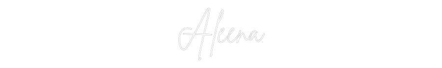 Custom Neon Sign Online Editor Aleena