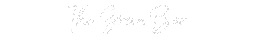 Custom Neon Sign Online Editor The Green Bar
