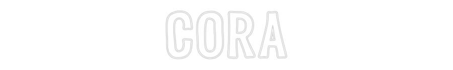 Custom Neon Sign Online Editor CORA