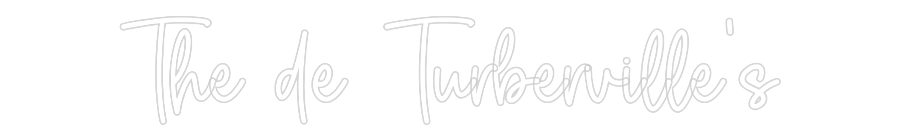 Custom Neon Sign Online Editor The de Turber...