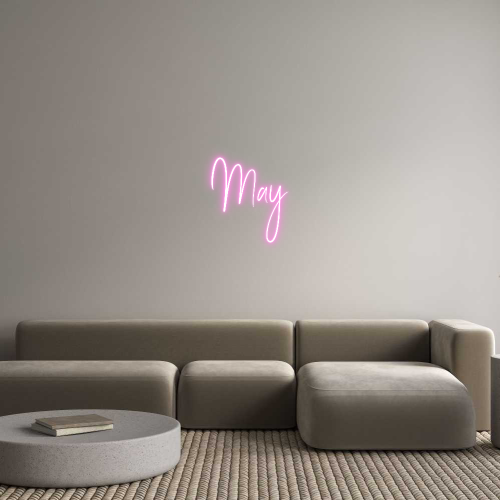 Custom Neon Sign Online Editor May