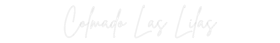 Custom Neon Sign Online Editor Colmado Las L...