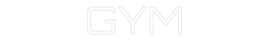 Custom Neon Sign Online Editor GYM