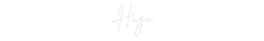 Custom Neon Sign Online Editor Hugo