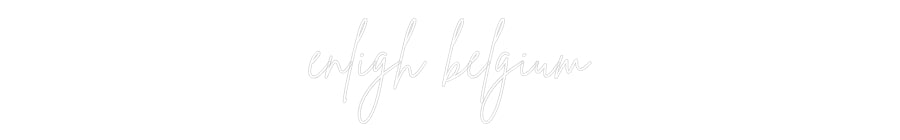 Custom Neon Sign Online Editor enligh belgium