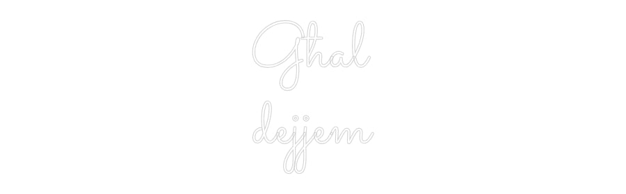Custom Neon Sign Online Editor Għal
dejjem