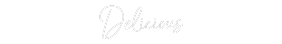 Custom Neon Sign Online Editor Delicious