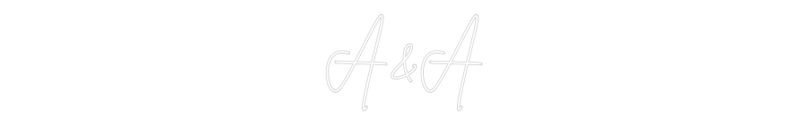 Custom Neon Sign Online Editor A&A