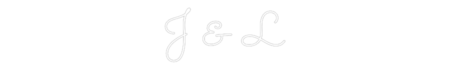 Custom Neon Sign Online Editor J & L
