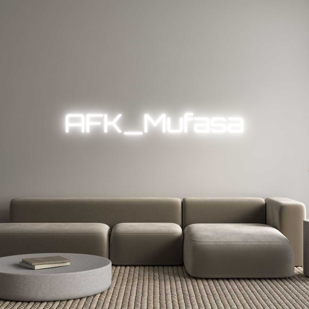 Custom Neon Sign Online Editor AFK_Mufasa
