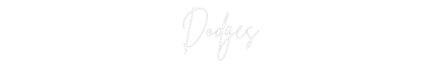Custom Neon Sign Online Editor Dodges