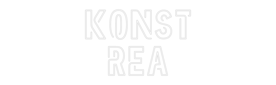 Custom Neon Sign Online Editor konst
REA