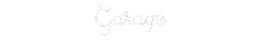 Custom Neon Sign Online Editor Garage