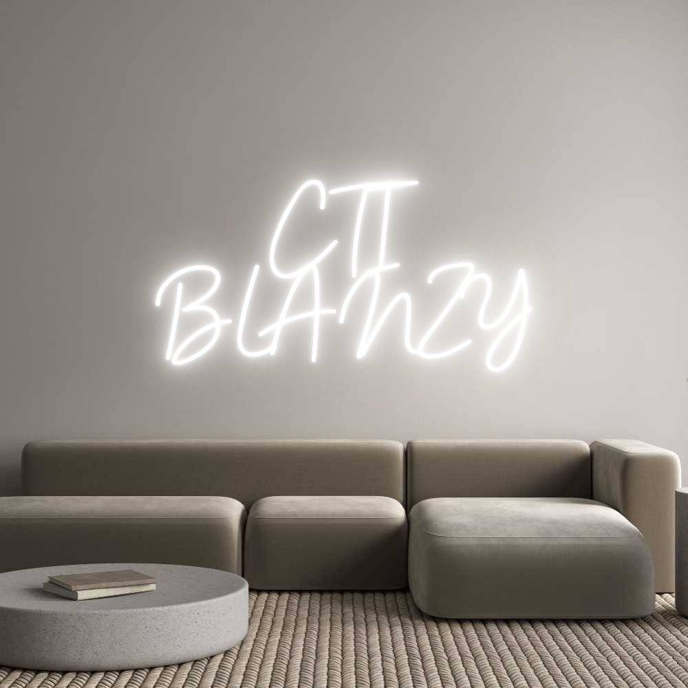 Custom Neon Sign Online Editor CTI
BLANZY