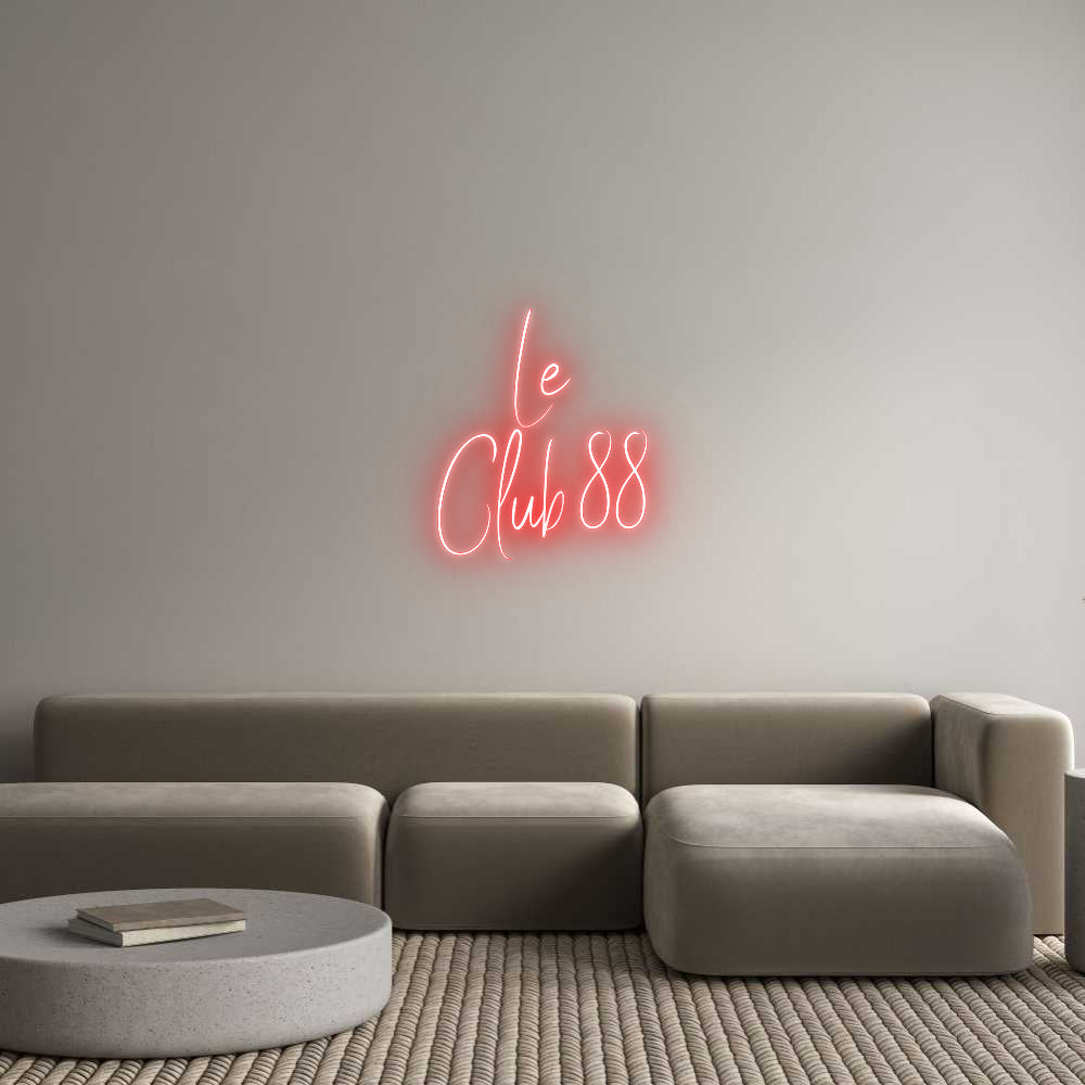 Custom Neon Sign Online Editor Le
Club 88