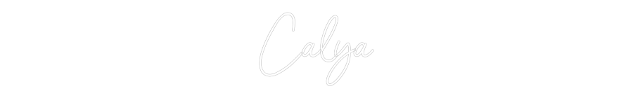 Custom Neon Sign Online Editor Calya