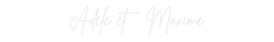 Custom Neon Sign Online Editor Adele et Maxime