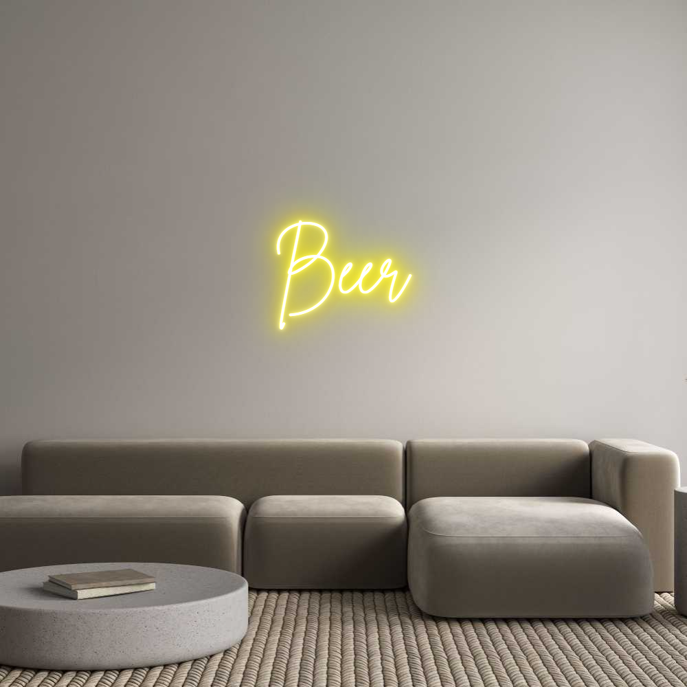 Custom Neon Sign Online Editor Beer