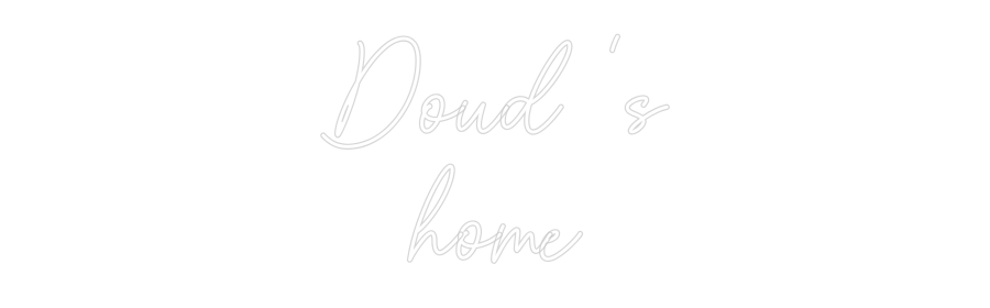 Custom Neon Sign Online Editor Doud 's
home