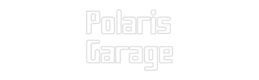 Custom Neon Sign Online Editor Polaris
Garage