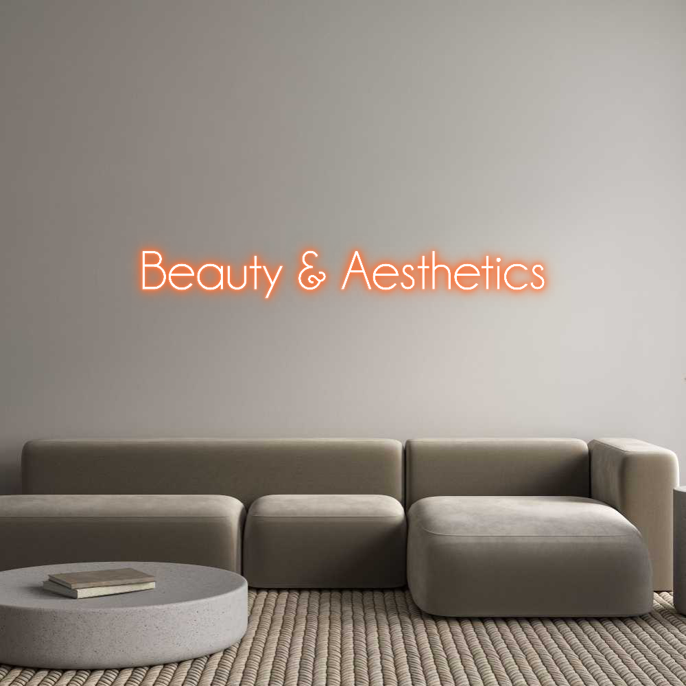 Custom Neon Sign Online Editor Beauty & Aest...
