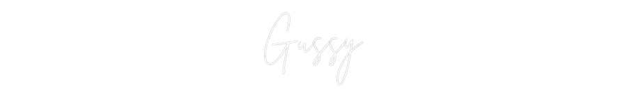 Custom Neon Sign Online Editor Gussy