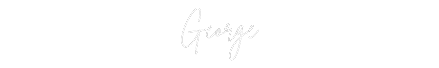 Custom Neon Sign Online Editor George