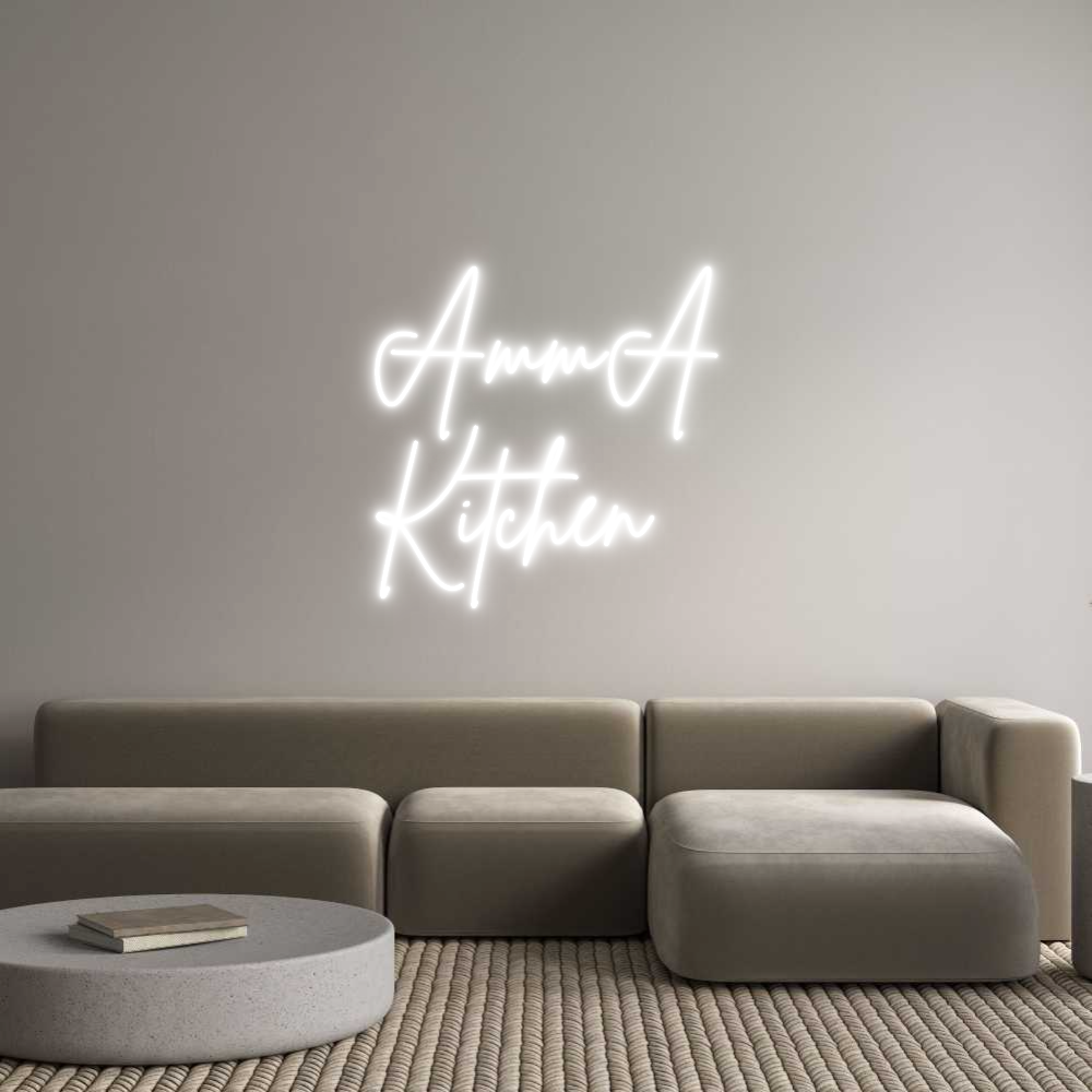 Custom Neon Sign Online Editor AmmA
Kitchen