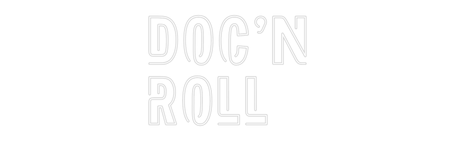 Custom Neon Sign Online Editor DOC'N
ROLL