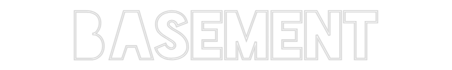 Custom Neon Sign Online Editor BASEMENT