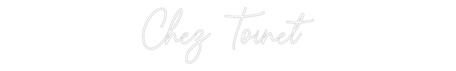 Custom Neon Sign Online Editor Chez Toinet