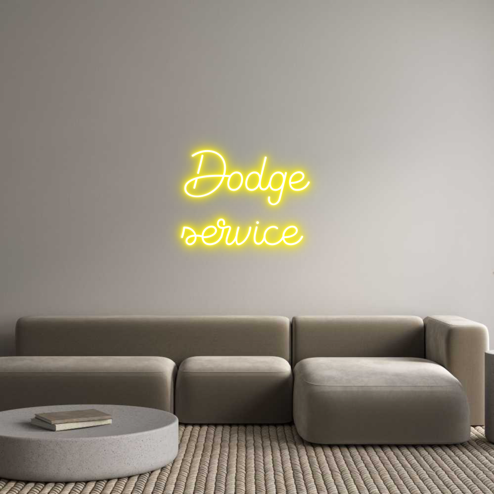 Custom Neon Sign Online Editor Dodge
service
