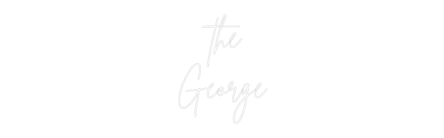 Custom Neon Sign Online Editor the
George