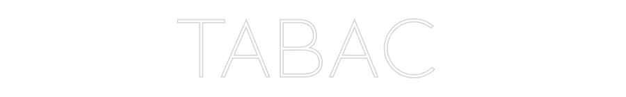 Custom Neon Sign Online Editor TABAC