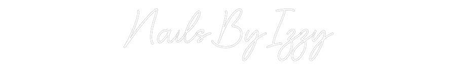 Custom Neon Sign Online Editor NailsByIzzy