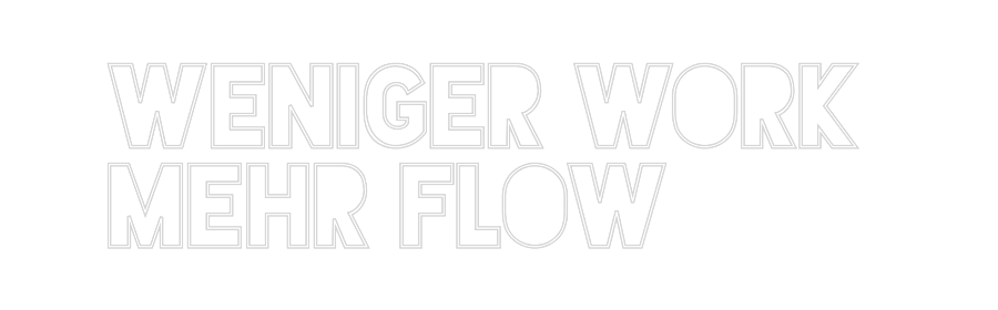 Custom Neon Sign Online Editor Weniger Work ...