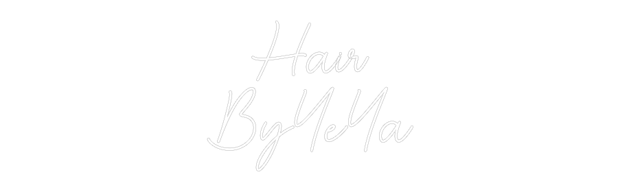 Custom Neon Sign Online Editor Hair
ByYeYa