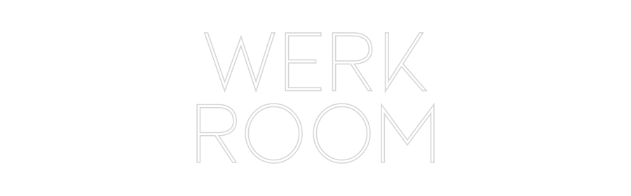 Custom Neon Sign Online Editor Werk
room
