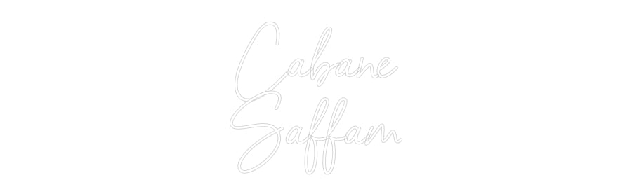 Custom Neon Sign Online Editor Cabane
Saffam