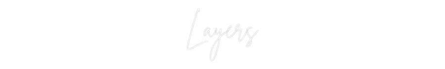 Custom Neon Sign Online Editor Layers