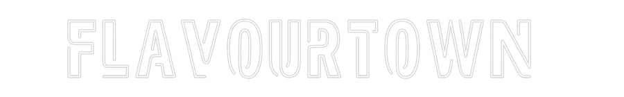 Custom Neon Sign Online Editor FLAVOURTOWN