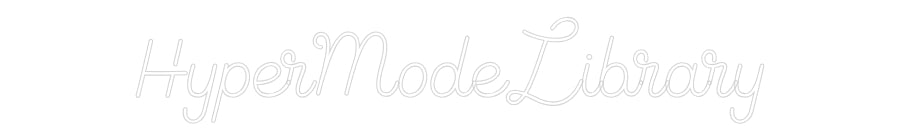 Custom Neon Sign Online Editor HyperModeLibr...