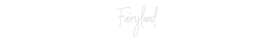 Custom Neon Sign Online Editor Fairyland