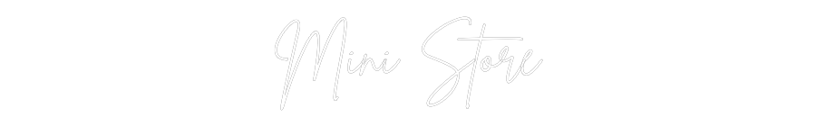 Custom Neon Sign Online Editor Mini Store