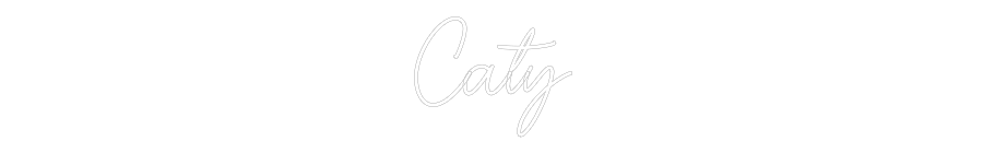 Custom Neon Sign Online Editor Caty